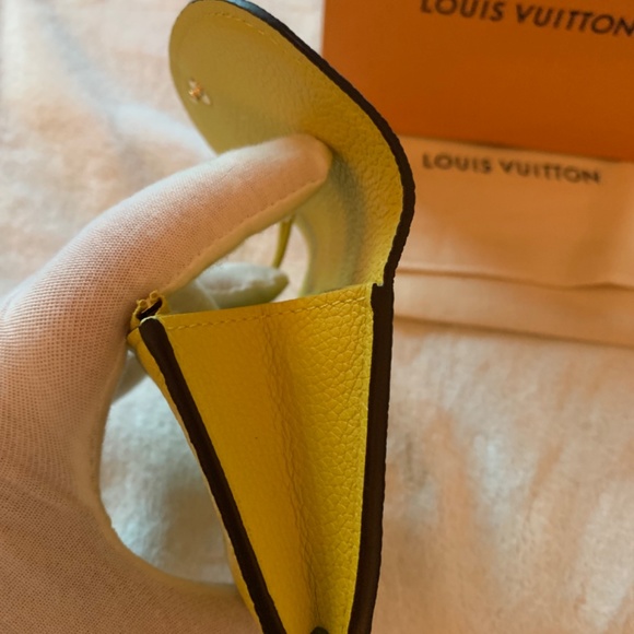 YELLOW ROSALIE EMPREINTE COIN PURSE / WALLET - M81974 - Picture 16 of 16